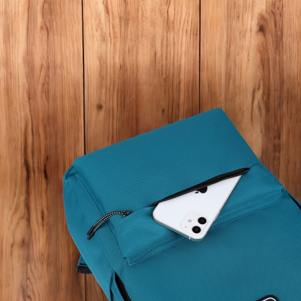 Рюкзак для ноутбука City Extra Backpack 15.6, синий изумруд / Компактный, легкий, очень вместительный