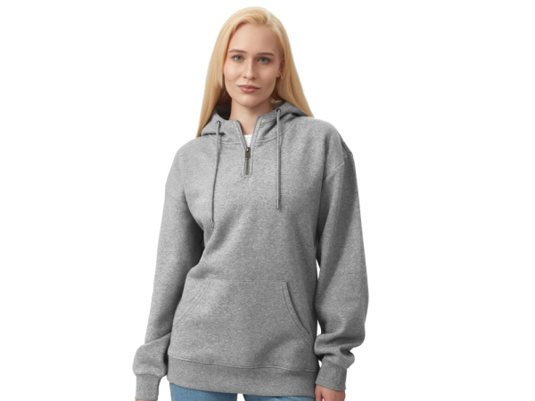 Худи «Hamburg», унисекс, Размер XL, Цвет серый меланж