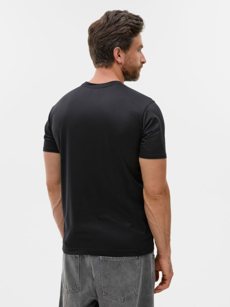 Футболка унисекс Sensio, черная, S–4XL