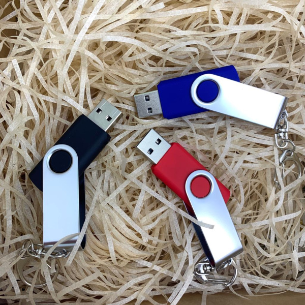 USB  накопитель с брелком (флешка) Twist , 32 Гб
