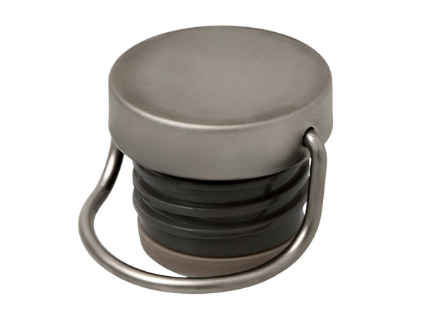 Бутылка для воды из титана «Titan», 750 мл, Цвет темно-серый