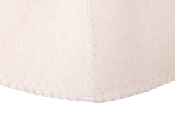 Шапка для бани и сауны «Healing», Цвет белый