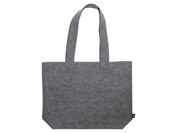 Сумка-шоппер «Stratum» фетровая горизонтальная, Цвет серый