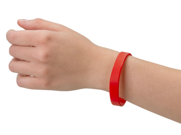 Силиконовый браслет «Forest», Цвет красный