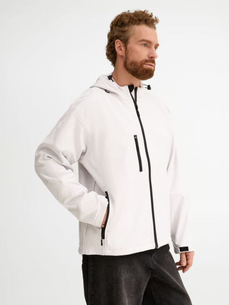 Куртка мужская с капюшоном Replay Men 340, белая, XS–3XL