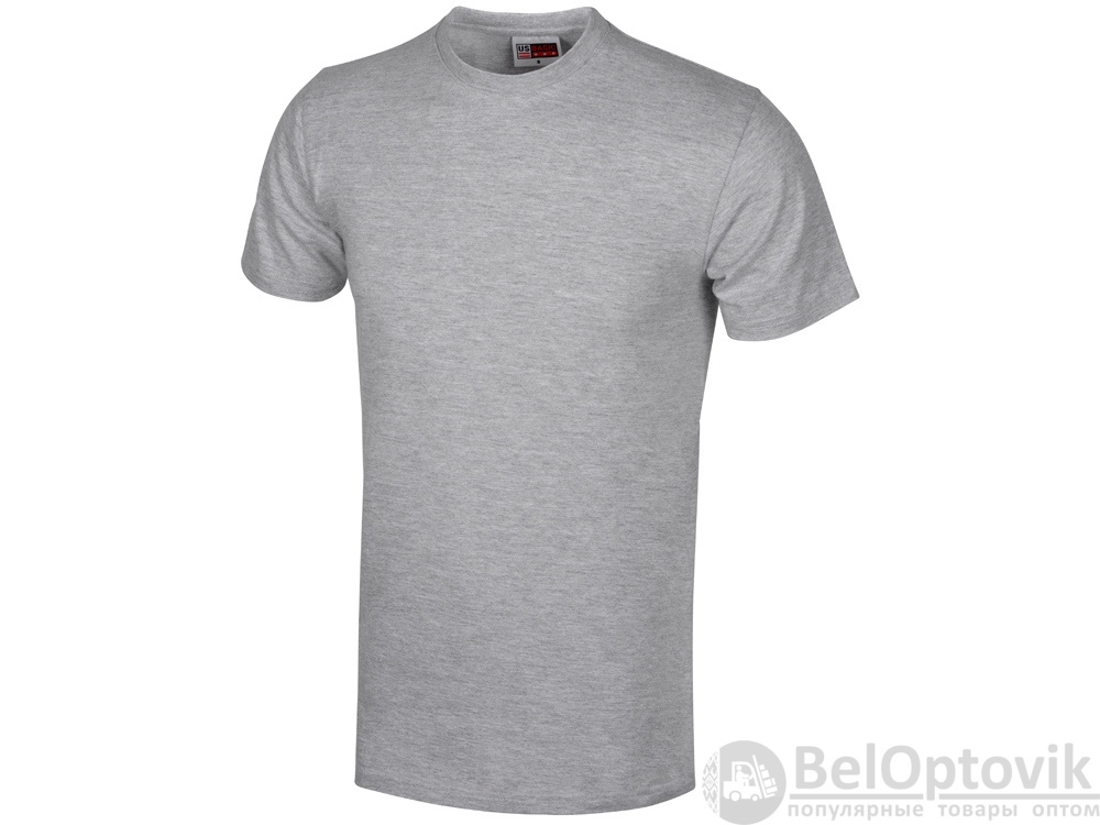Футболка «Heavy Super Club» мужская, Размер S_v2, Цвет серый меланж