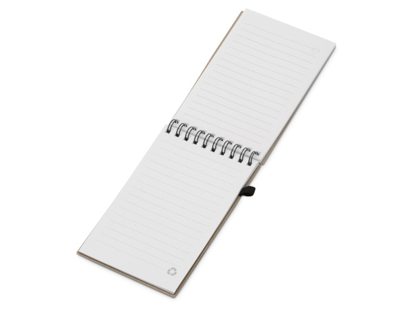 Блокнот «Toledo S» с обложкой из пшеницы и пластика, Размер В7, Цвет бежевый