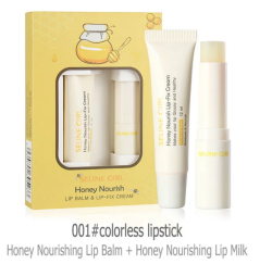 Набор для ухода за губами с экстрактом меда Honey Nourish Lip Balm & Lip-Fix Cream (бальзам + крем д