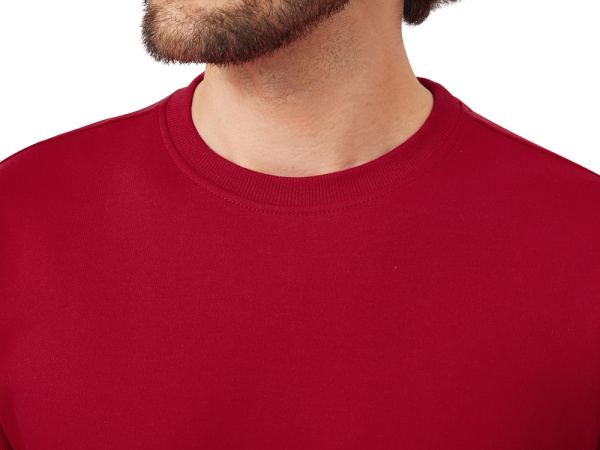 Футболка из френч терри «Warsaw», унисекс, Размер XS, Цвет красный