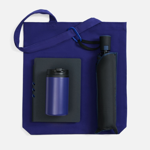 Набор Flexpen Black Walk, черный с синим, 35х38х8 см