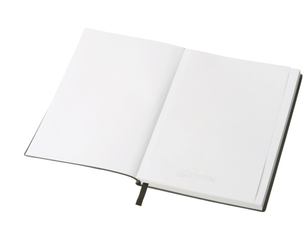 Блокнот в гибкой обложке А5 «Bradbury», Цвет темно-серый