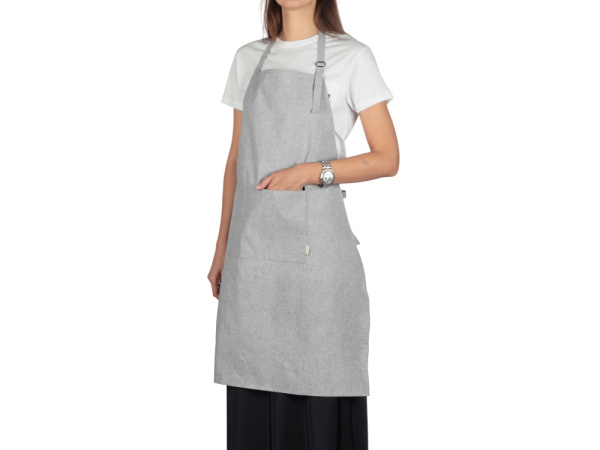 Фартук из переработанных материалов «Newborn», Цвет серый