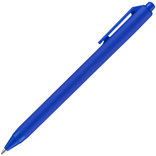 Ручка шариковая Cursive Soft Touch, синяя, 14,5х1 см