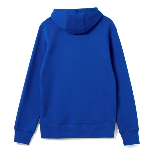 Толстовка на молнии с капюшоном унисекс King, ярко-синяя, XS–4XL