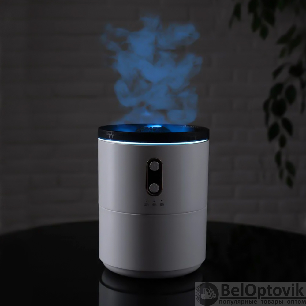 Светодиодный USB увлажнитель Volcano, белый