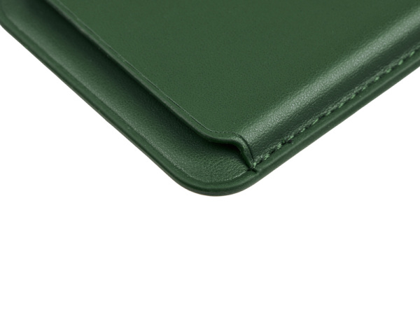 Магнитный картхолдер «Cairo» для iPhone и других смартфонов, Цвет темно-зеленый