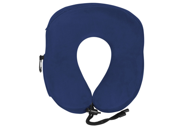 Подушка для путешествий с эффектом памяти «Dream», Цвет синий