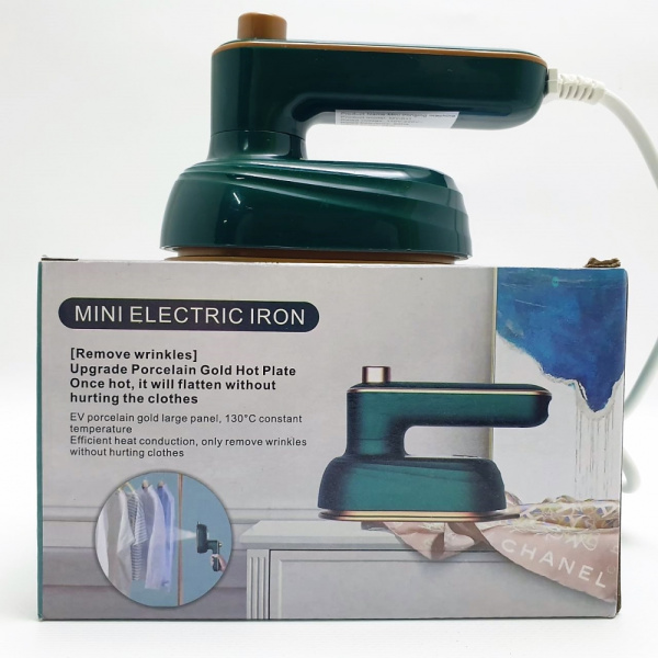 Портативный дорожный мини-утюг с подачей пара Mini Electric Iron 33W