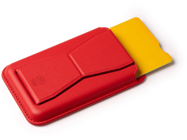 Картхолдер с подставкой «Sekun», Цвет красный