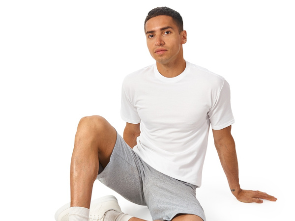 Футболка из френч терри «Warsaw», унисекс, Размер 4XL, Цвет белый