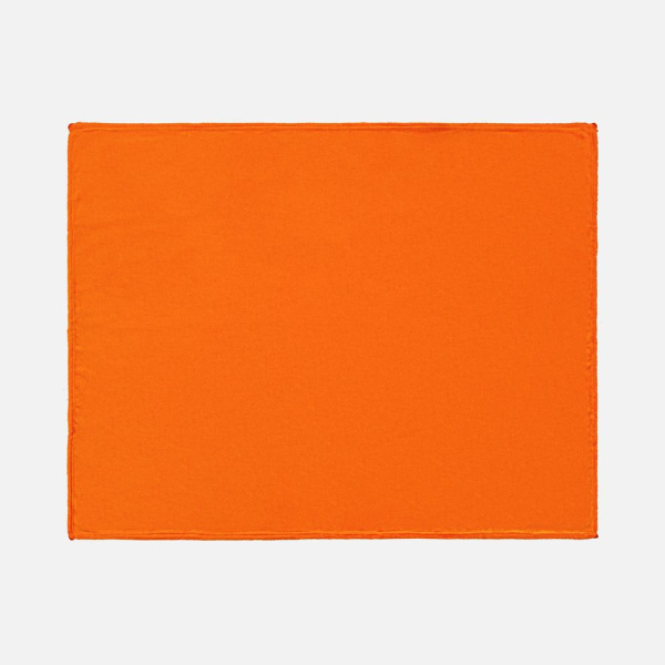 Плед Plush, оранжевый, 125x150 см
