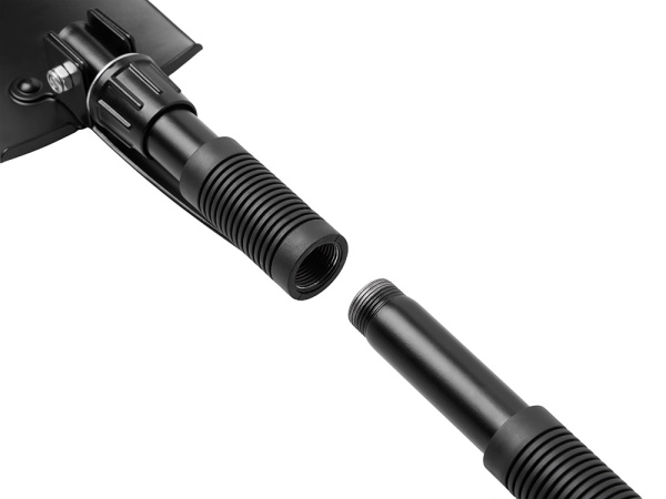 Складная лопата c чехлом «Spade», Цвет черный