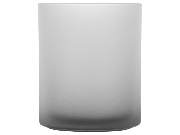 Стеклянная матовая кружка с градиентом для сублимации «Ombre Sub», Цвет черный