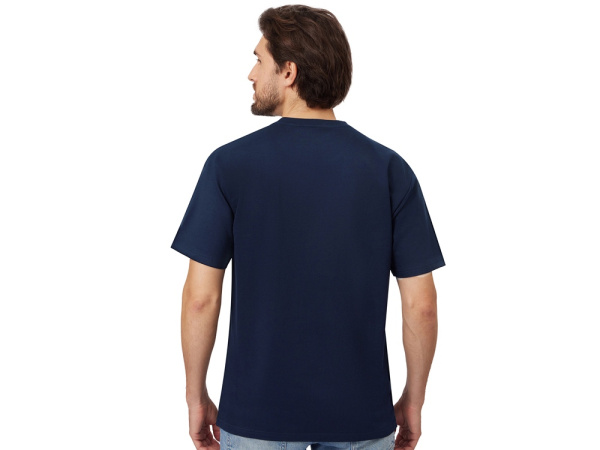 Футболка из френч терри «Warsaw», унисекс, Размер XS, Цвет темно-синий