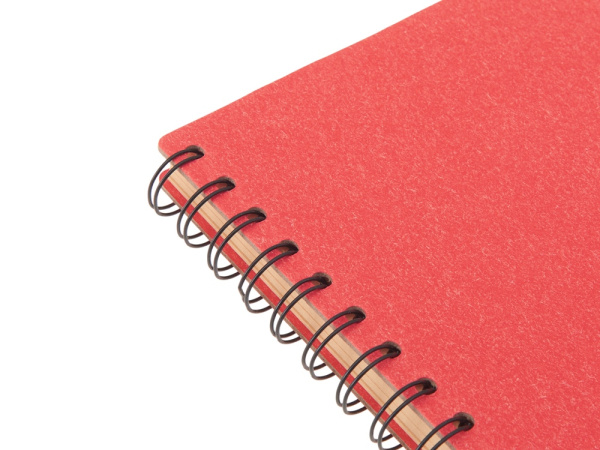 Блокнот А5 на спирали «Mania», Цвет красный