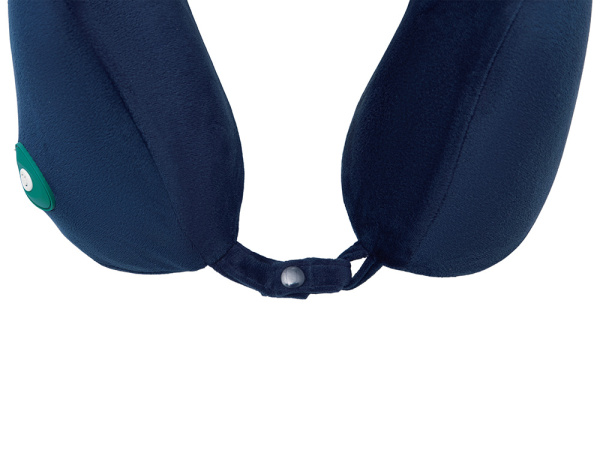 Подушка для путешествий массажная «Massage Tranquility Pillow», Цвет темно-синий