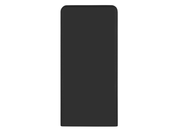 Внешний аккумулятор с подсветкой логотипа «Faros», soft-touch, 4000 mAh, Цвет черный