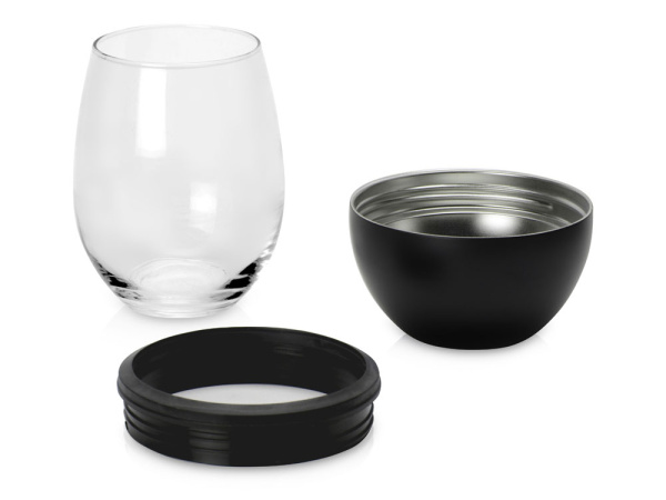 Тумблер для вина «WINE KUZIE», Цвет черный