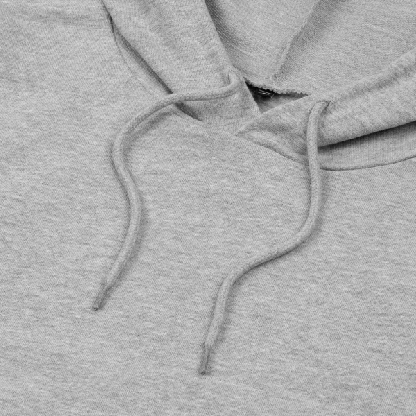 Толстовка с капюшоном унисекс Hoodie, серый меланж, XS–5XL