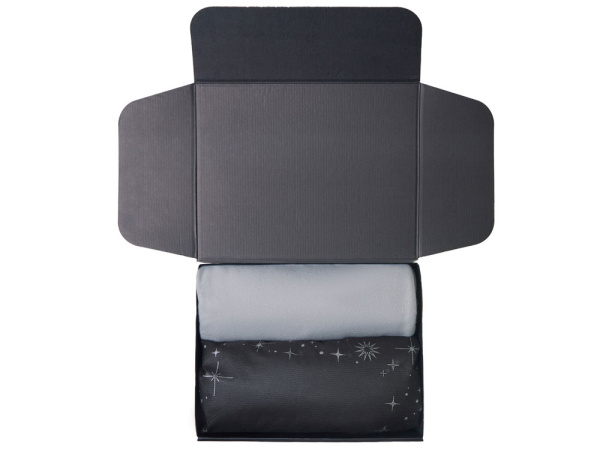 Подарочный набор «Re:Home» с пледом, свечой и диффузором, Цвет серый