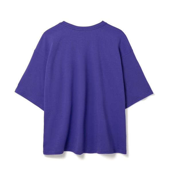 Футболка унисекс оверсайз Street Vibes, фиолетовая, XS–XXL