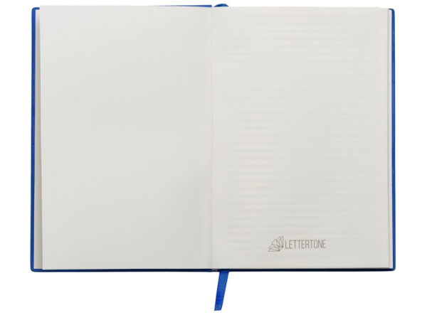 Подарочный набор блокнот А5 и металлическая шариковая ручка «Nabokov», Цвет синий