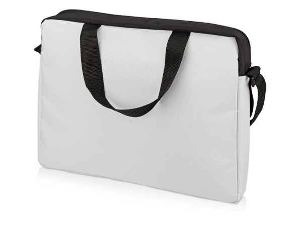 Конференц сумка для документов «Congress», Цвет белый/черный