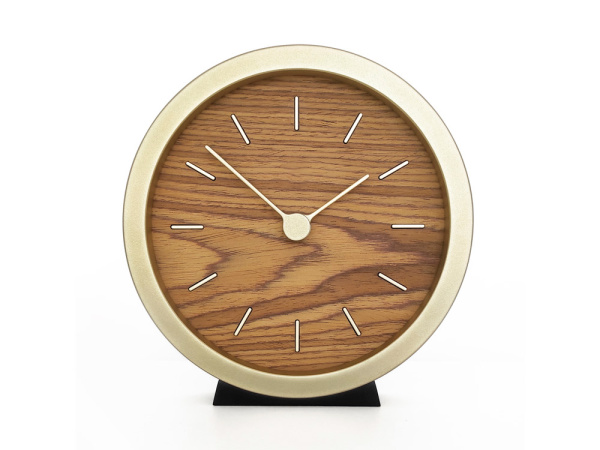 Часы настенные Bronco «Gracie» XS, Цвет золотистый, дерево