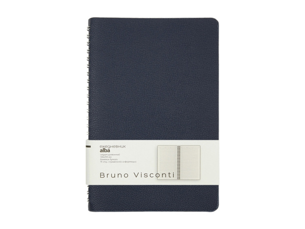 Ежедневник недатированный А5 «Alba», Цвет темно-синий