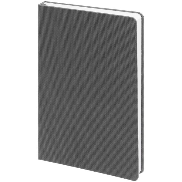 Ежедневник Grade, недатированный, серый, 13х21x1,7 см
