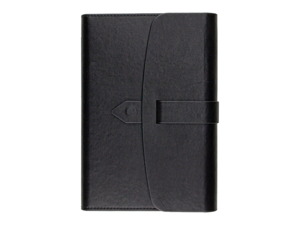 Ежедневник недатированный А5 «Senate» с магнитным клапаном, Размер A5, Цвет черный
