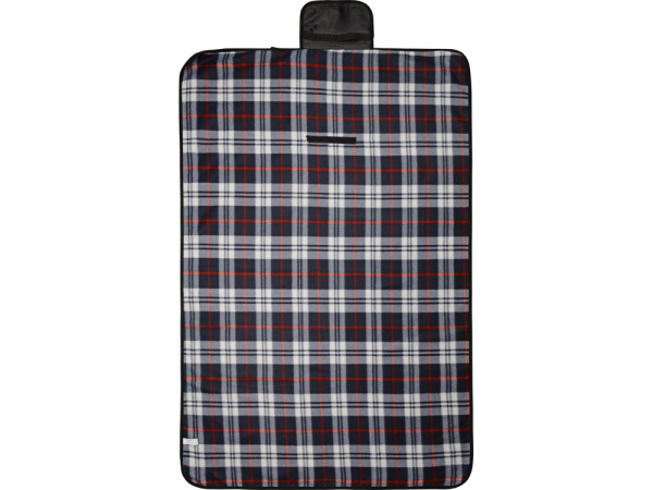 Плед «Шотландия», Цвет синий/белый