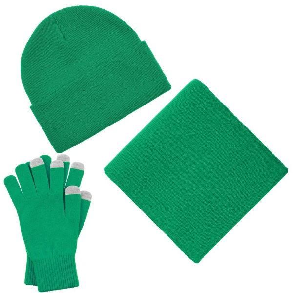 Набор Urban Flow Full Set Touch, зеленый, 24х16,5х7,6 см