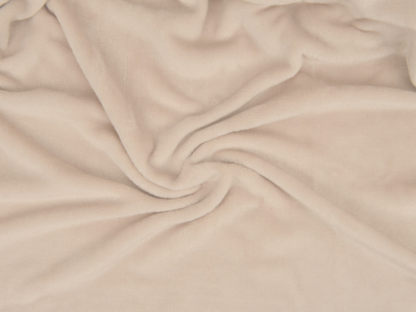 Плед флисовый «Natty» из переработанного пластика, Цвет бежевый