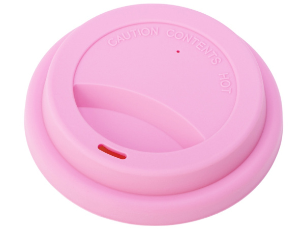 Стакан из бамбукового волокна «Café», Цвет серо-коричневый/пыльно-розовый