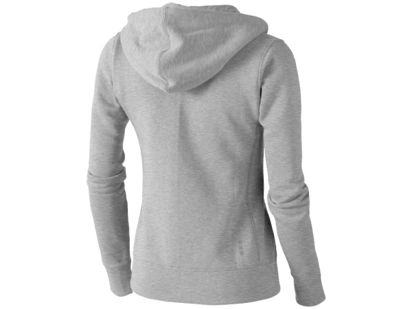 Толстовка «Arora» женская с капюшоном, Размер L, Цвет серый меланж