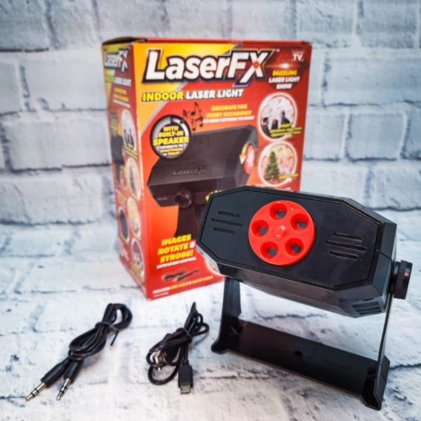 Лазерный шоу-проектор LASERFX indoor laser light (5 тематических вечеринок)