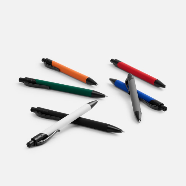 Ручка шариковая Undertone Black Soft Touch, оранжевая, 14,5х1 см