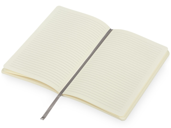 Блокнот в гибкой обложке А5 «Softy 2.0», Размер А5, Цвет серый