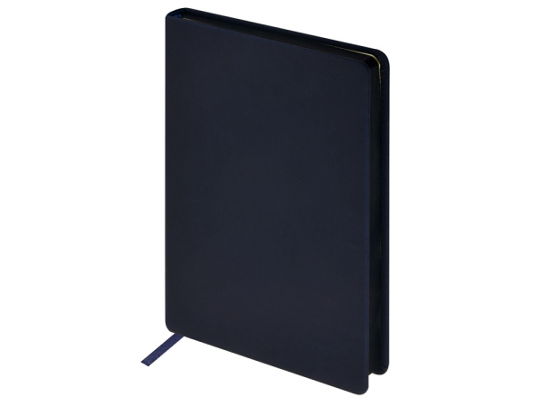 Ежедневник А5 «Megapolis Color» soft-touch, Цвет синий нэйви